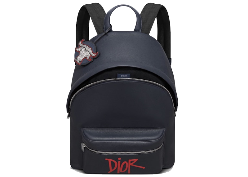 Lookbook ディオール＆ショーン ライダーバックパック ネイビー