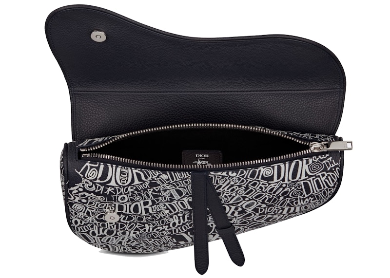 Order Bolso Saddle Dior y Shawn Motif Azul Marino