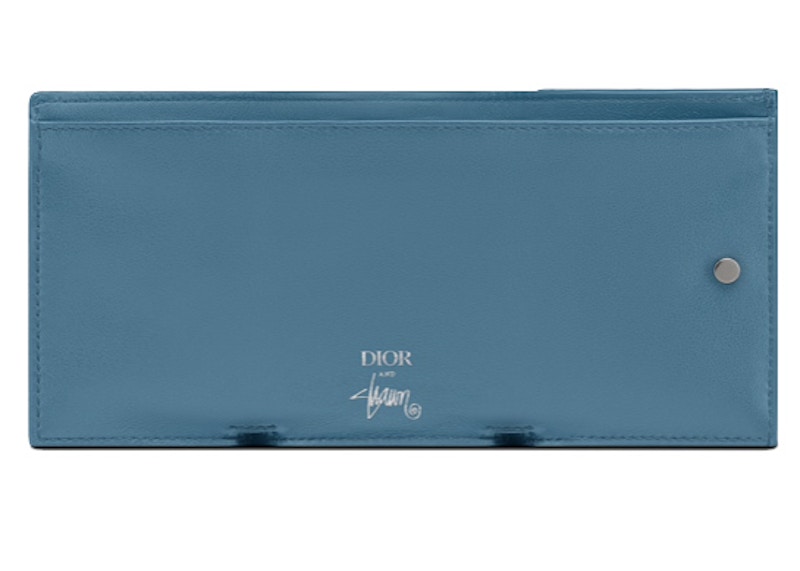 Lookbook Cartera Trifold Azul Dior y Shawn