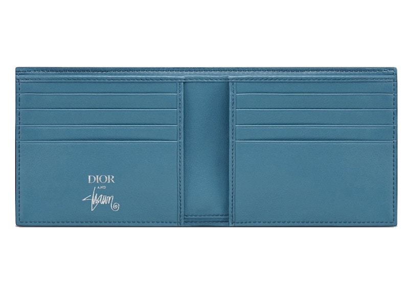 Lookbook 迪奥与肖恩蓝色钱包（8卡槽）