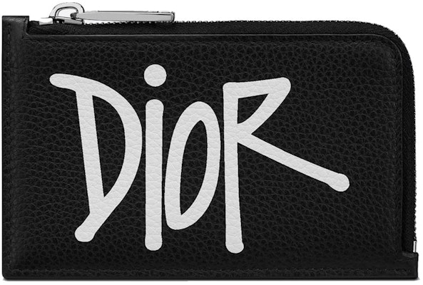 Dior And Shawn Zipped Card Holder (3 Card Slot) Black Buy Dior And Shawn Zipped Card Holder (3 Card Slot) Black