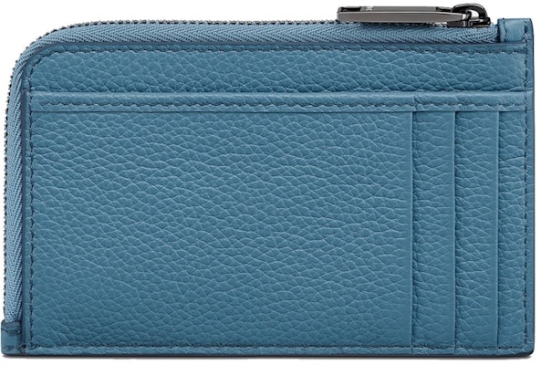 Dior And Shawn Zipped Card Holder (3 Card Slot) Blue Order Dior And Shawn Zipped Card Holder (3 Card Slot) Blue