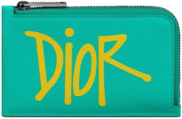Dior And Shawn Zipped Card Holder (3 Card Slot) Green Buy Dior And Shawn Zipped Card Holder (3 Card Slot) Green