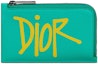 Buy Dior And Shawn Zipped Card Holder (3 Card Slot) Green