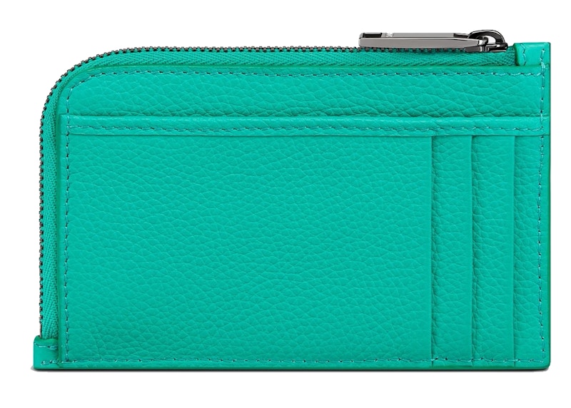 Order Tarjetero Dior And Shawn con Cremallera (3 ranuras) Verde.