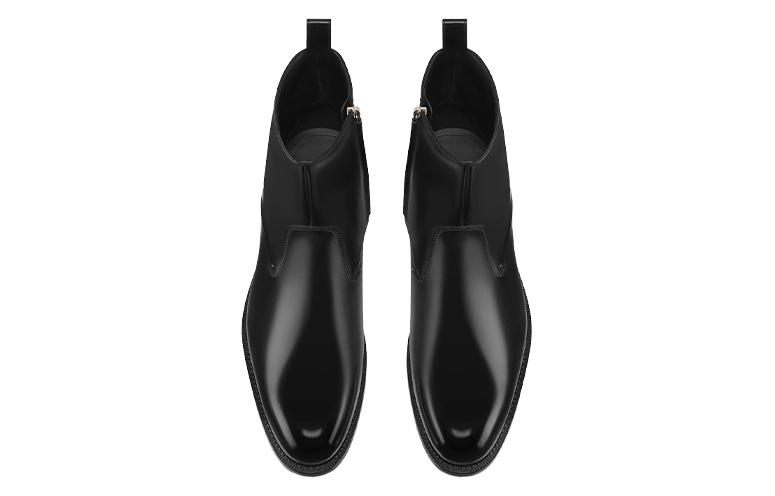 Shop Dior Ankle Boot 'Polished Calfskin Black' 3BO228VJH_H900