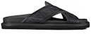 Order Sandal Rata Dior Aqua 'Hitam' 3SA112ZPP_H900