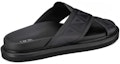 Shop Sandal Rata Dior Aqua 'Hitam' 3SA112ZPP_H900