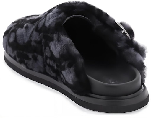 Dior Aqua Mule 'Dior Oblique Shearling - Kelabu' 3SA138ZYR-H889 Lookbook Dior Aqua Mule 'Dior Oblique Shearling - Kelabu' 3SA138ZYR-H889