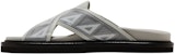 Sandal Dior Aqua 'CD Diamond - Kelabu' 3SA112ZPP-H868