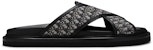 Sandal Dior Aqua 'Dior Oblique - Beige Hitam' 3SA093ZGM-H961