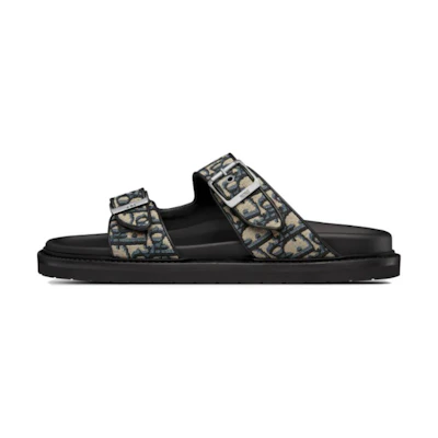 Dior Aqua Sandal 'Dior Oblique - Beige Black'
