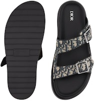 DIOR迪奧 OBLIQUE 皮革 圓頭套腳厚底 一字拖鞋 男款 黑色 Purchase DIOR迪奧 OBLIQUE 皮革 圓頭套腳厚底 一字拖鞋 男款 黑色