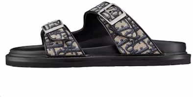 Dior Aqua Sandal 'Dior Oblique - Black Beige' 3SA115ZSA_H561 Dior Aqua Sandal 'Dior Oblique - Black Beige' 3SA115ZSA_H561