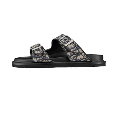 Dior Aqua Sandal 'Dior Oblique - Black Beige'