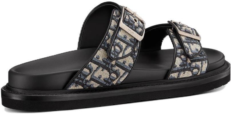 Dior Aqua Sandal 'Dior Oblique - Black Beige' 3SA115ZSA_H561 Shop Dior Aqua Sandal 'Dior Oblique - Black Beige' 3SA115ZSA_H561