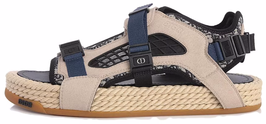 Sandalia Dior Atlas 'Beige Negro Azul' 3SA094ZIY_561 Buy Sandalia Dior Atlas 'Beige Negro Azul' 3SA094ZIY_561