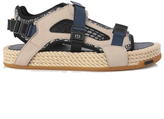 Sandalia Dior Atlas 'Beige Negro Azul' 3SA094ZIY_561 Order Sandalia Dior Atlas 'Beige Negro Azul' 3SA094ZIY_561