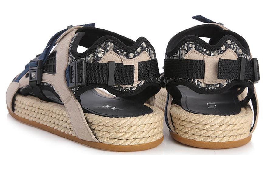 Lookbook Sandalia Dior Atlas 'Beige Negro Azul' 3SA094ZIY_561