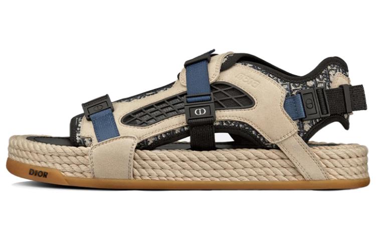 Dior Atlas Sandal 'Dior Oblique - Beige' 3SA094ZIY_H561