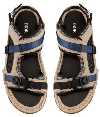 迪奧亞特拉斯涼鞋「Dior Oblique - 米色」3SA094ZIY_H561 Shop 迪奧亞特拉斯涼鞋「Dior Oblique - 米色」3SA094ZIY_H561