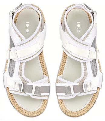Sandal Dior Atlas 'Dior Oblique - Putih' 3SA094ZKX_H060 Shop Sandal Dior Atlas 'Dior Oblique - Putih' 3SA094ZKX_H060