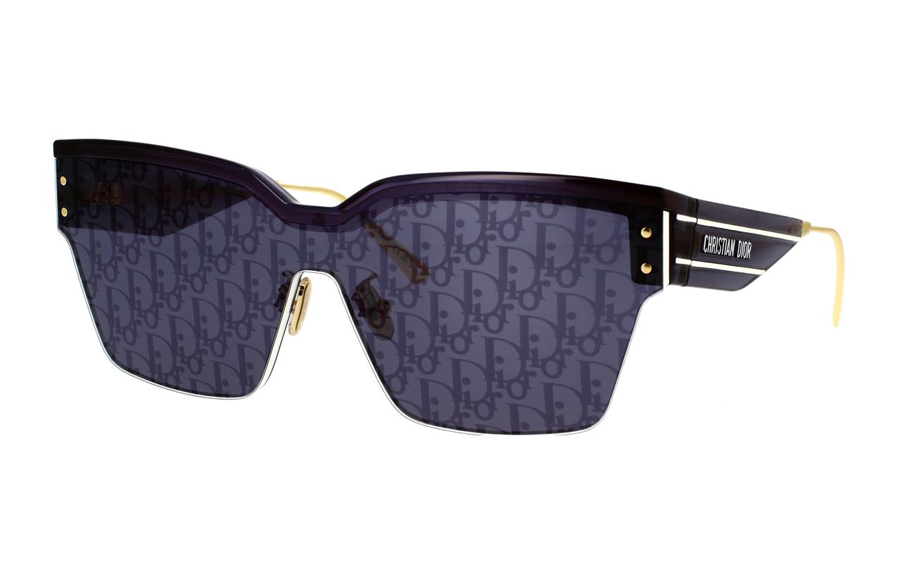 DIOR Avant-Garde Blue Irregular Sunglasses Unisex Trendy Metal Frame DIORCLUBM4U30b8