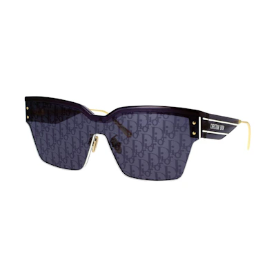 DIOR Avant-Garde Blue Irregular Sunglasses Unisex Trendy Metal Frame DIORCLUBM4U30b8