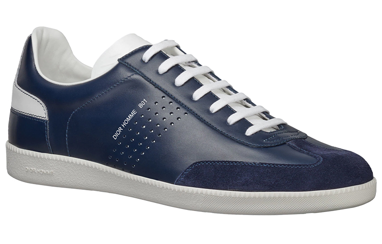 Order 디올 B01 스웨이드 가죽 "블루" 3SN225XZU_H560