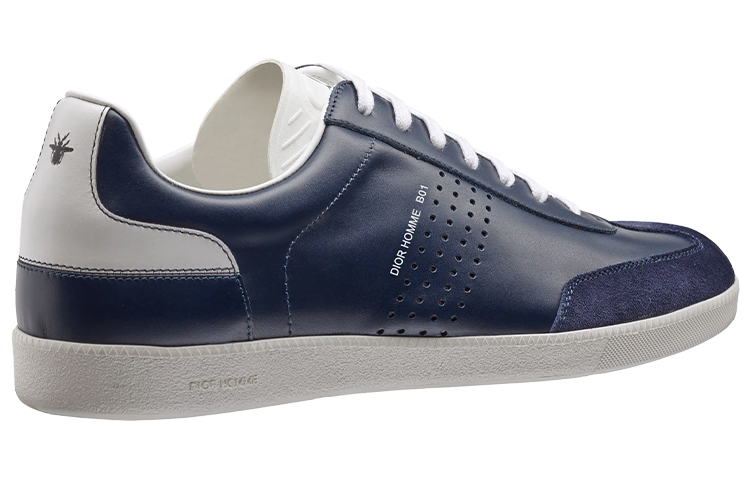 Lookbook 디올 B01 스웨이드 가죽 "블루" 3SN225XZU_H560