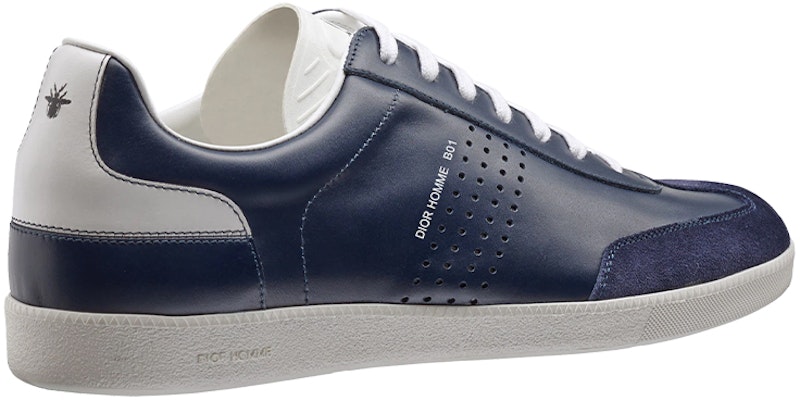 Dior B01 Kulit Suede 'Biru' 3SN225XZU_H560 Lookbook Dior B01 Kulit Suede 'Biru' 3SN225XZU_H560