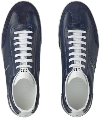 Dior B01 Kulit Suede 'Biru' 3SN225XZU_H560 Shop Dior B01 Kulit Suede 'Biru' 3SN225XZU_H560