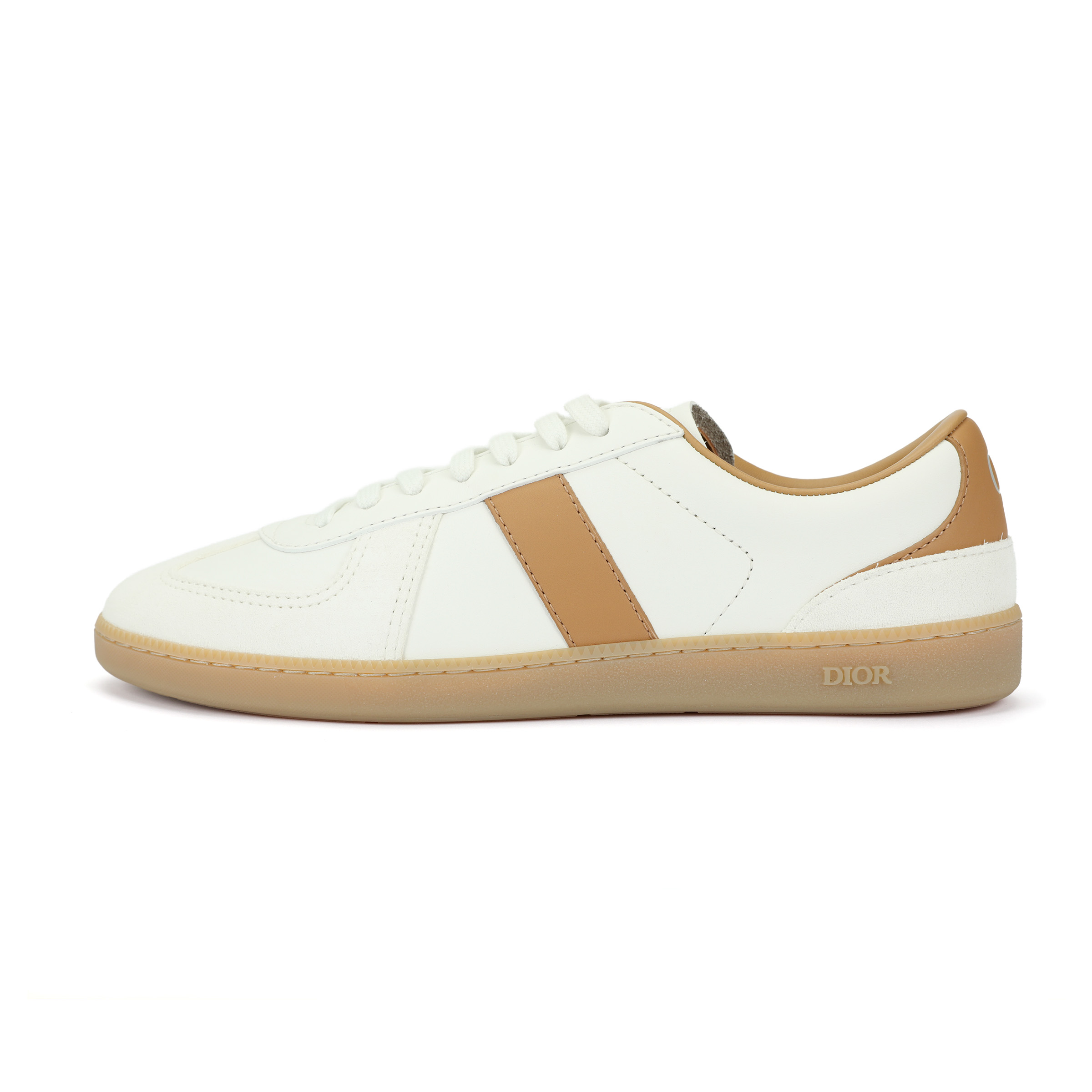 Dior B01 White Low-Top Leather Suede Sneakers 3SN328ZRH_H076