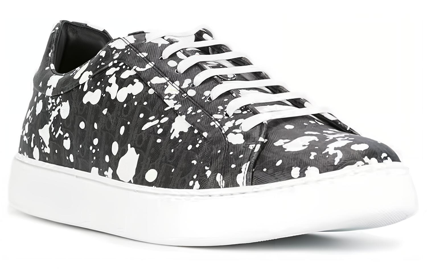 Lookbook Dior B06 Low ''Schwarz Weiß Leder'' 3SN183XMN_960