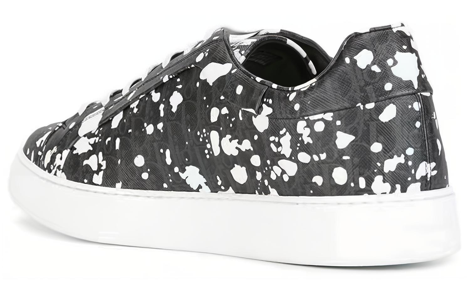 Shop Dior B06 Low ''Schwarz Weiß Leder'' 3SN183XMN_960