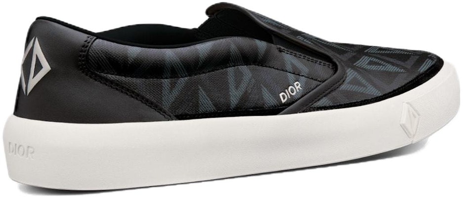 Dior B101 Slip-On Sneaker 'CD Diamond - Black' 3SN296ZPP_H900 Lookbook Dior B101 Slip-On Sneaker 'CD Diamond - Black' 3SN296ZPP_H900