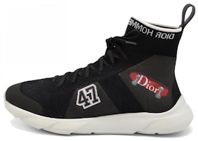 Dior B21 High-Top 'Black Knit' 3SN236YGCH065 Dior B21 High-Top 'Black Knit' 3SN236YGCH065