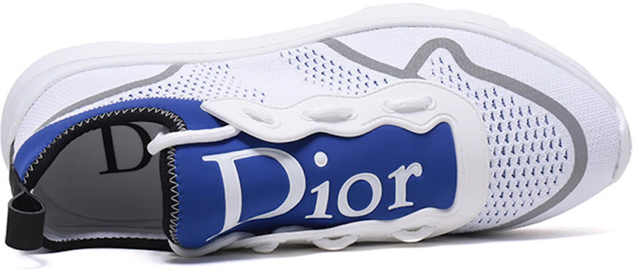 DIOR 迪奧 B21 Neo 低筒運動鞋 白藍 Shop DIOR 迪奧 B21 Neo 低筒運動鞋 白藍