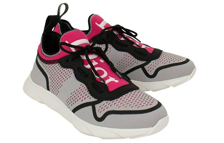 Lookbook Dior B21 Neo Technical Knit 'Kelabu Merah Jambu' 3SN243YJC-H863