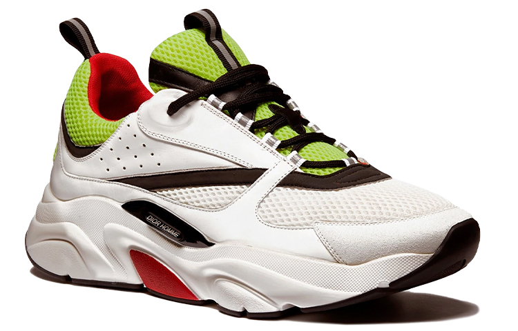 Lookbook Dior B22 '白黄' 运动鞋 3SN231YAO_H061