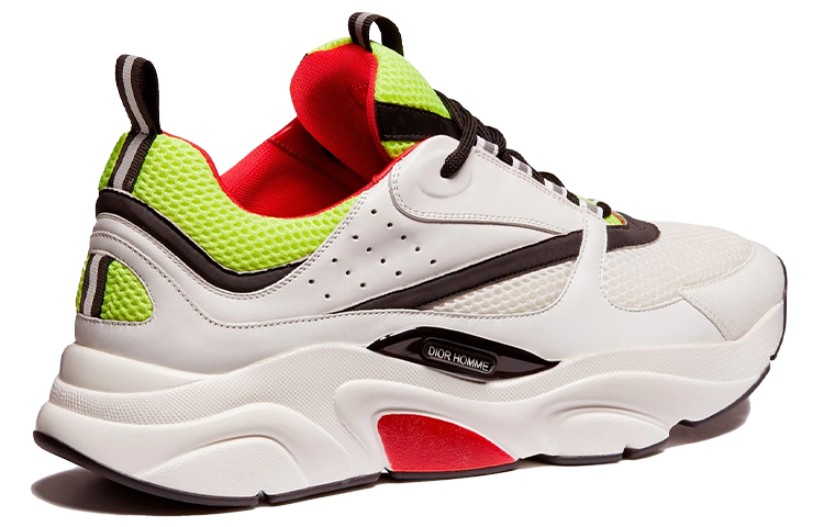 Shop Dior B22 '白黄' 运动鞋 3SN231YAO_H061