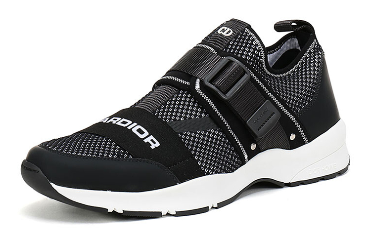 Order DIOR 迪奧 拼織迪奧防滑耐磨時尚運動鞋 黑白