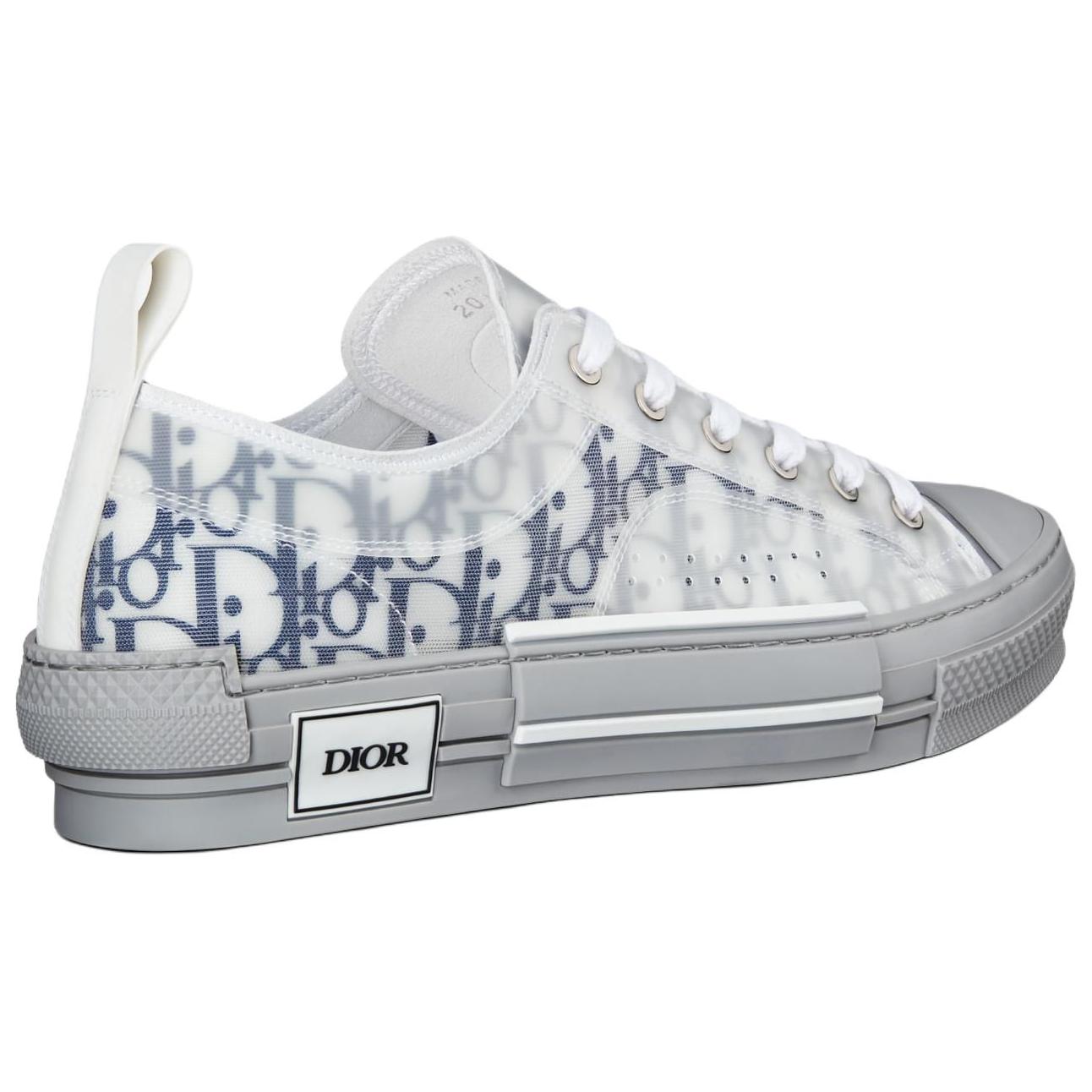 Shop Dior B23 'Dior Oblique - Biru Kelabu' 3SN249YNT_H568