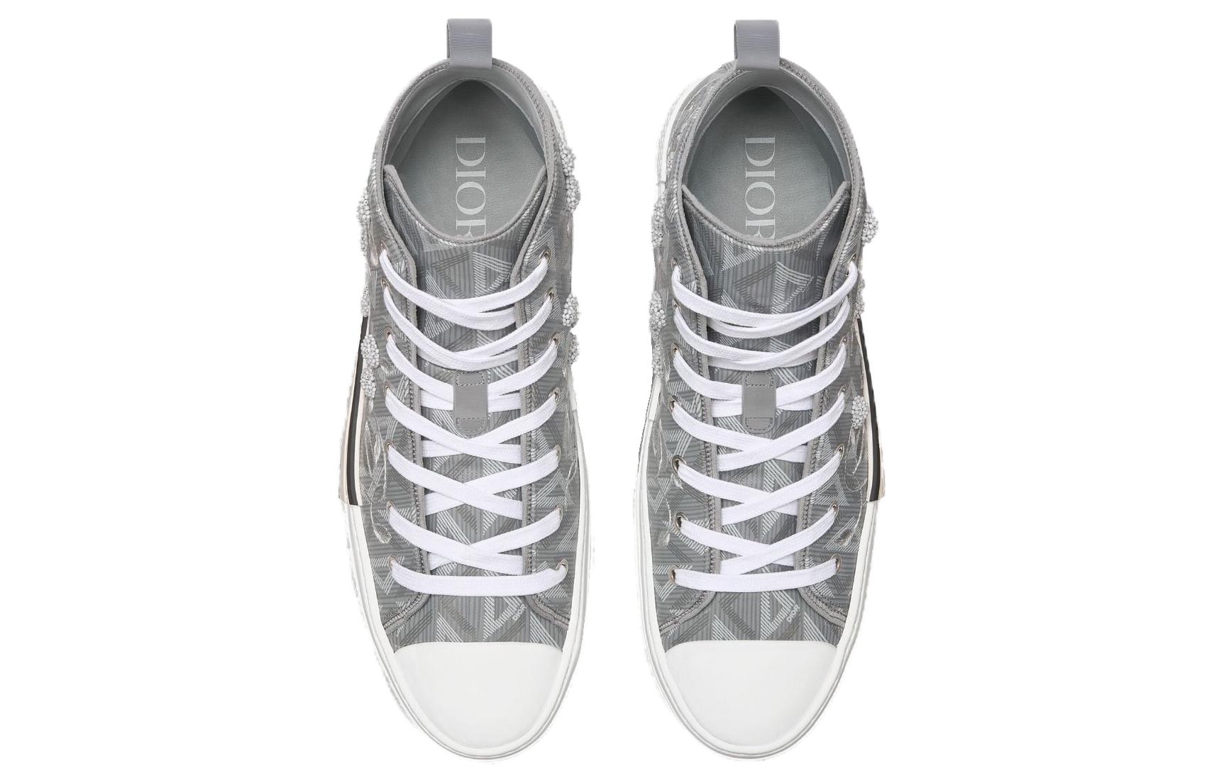 Shop Dior B23 High-Top Maiglöckchen Stickerei 3SH129ZWF_H868