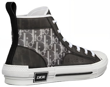 迪奥 B23 高帮 'Dior Oblique - 黑白' 3SH118YJP_H961 Shop 迪奥 B23 高帮 'Dior Oblique - 黑白' 3SH118YJP_H961