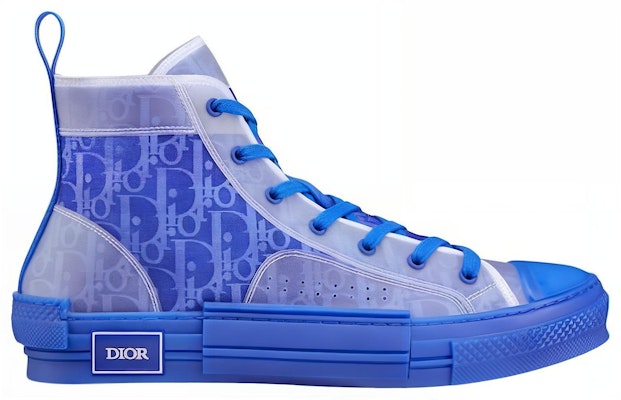 Dior B23 ハイカット オブリーク ブルー 3SH118ZMK_H561 Order Dior B23 ハイカット オブリーク ブルー 3SH118ZMK_H561