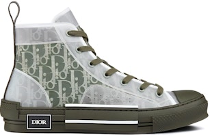 Dior B23 Tinggi 'Dior Oblique - Olive Hijau Zaitun' 3SH118ZMK_H600 Order Dior B23 Tinggi 'Dior Oblique - Olive Hijau Zaitun' 3SH118ZMK_H600