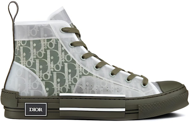 Dior B23 High 'Dior Oblique - Hijau Zaitun' 3SH118ZMK_H600 Order Dior B23 High 'Dior Oblique - Hijau Zaitun' 3SH118ZMK_H600
