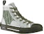 Dior B23 Tinggi 'Dior Oblique - Olive Hijau Zaitun' 3SH118ZMK_H600