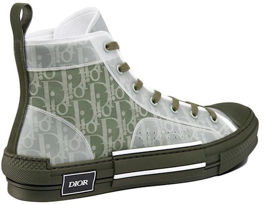 Dior B23 High 'Dior Oblique - Hijau Zaitun' 3SH118ZMK_H600 Purchase Dior B23 High 'Dior Oblique - Hijau Zaitun' 3SH118ZMK_H600